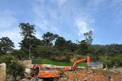 Hà Nội: Cưỡng chế 4 công trình vi phạm đất rừng phòng hộ ven hồ Đồng Đò