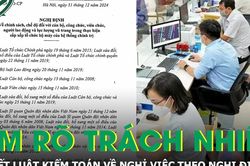 Làm rõ trách nhiệm sau kết luận kiểm toán về người nghỉ theo Nghị định 178