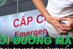 Sỏi đường mật khiến người đàn ông 65 tuổi phải cắt một phần gan