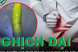 Nam sinh lớp 9 nhập viện sau khi nhét dưa chuột dài 20cm vào trực tràng
