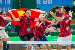 Thắng Nhật Bản 4-0, đội tuyển Việt Nam vào chung kết Pickleball World Cup 2026