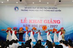Hơn 7.300 học sinh đặc khu Phú Quý (Lâm Đồng) khai giảng năm học mới