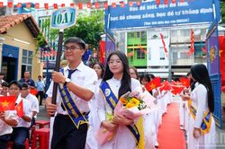 [Ảnh] Thành phố Hồ Chí Minh hân hoan đón chào năm học mới 2026-2027