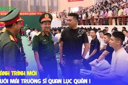 Hành trình mới dưới mái trường Sĩ quan Lục quân 1