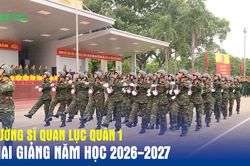 Trường Sĩ quan Lục quân 1 khai giảng năm học 2026-2027