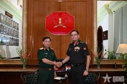 Đoàn đại biểu Bộ Tổng Tham mưu thăm, làm việc tại Ấn Độ