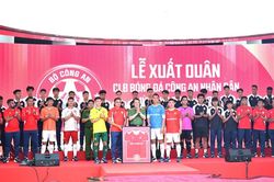 Bộ trưởng Lương Tam Quang dự Lễ xuất quân của CLB Công an nhân dân