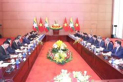 Đưa quan hệ Đối tác hợp tác toàn diện Việt Nam - Myanmar bước vào giai đoạn phát triển mới