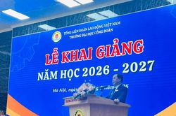 Trường Đại học Công đoàn khai giảng năm học mới