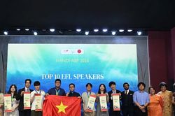 Tranh biện viên Việt Nam lần đầu lọt top 5 bảng EFL châu Á