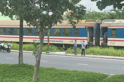 Người đàn ông tử vong sau khi va vào tàu ở ga Sài Gòn