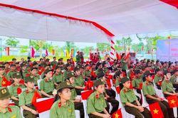 Trường Văn hóa Công an nhân dân VI đón những mầm non đầu tiên