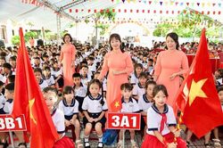 Hải Phòng tưng bừng khai giảng năm học mới