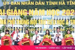 Tổng thuật Lễ khai giảng và khánh thành 2 trường học vùng biên Hà Tĩnh