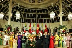 Tổng Bí thư, Chủ tịch nước chủ trì tiệc chiêu đãi chào mừng Tổng thống Myanmar