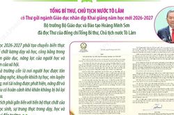 Lễ Khai giảng năm học 2026-2027 và khánh thành các trường phổ thông nội trú liên cấp tại các xã biên giới đất liền