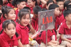 Khai giảng năm học mới tại ngôi trường đặc biệt ở Hà Nội