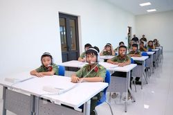 Ngày khai giảng đong đầy yêu thương của học sinh CAND
