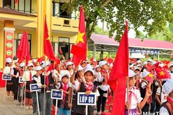 Quảng Trị rộn ràng ngày khai giảng năm học mới