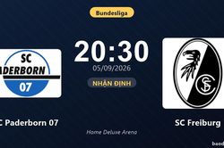 Nhận định SC Paderborn 07 vs SC Freiburg: Cơ hội bám đuổi ngôi đầu