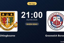 Nhận định Sittingbourne vs Greenwich Borough: Cuộc đấu của hai hàng thủ