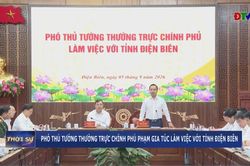 Ph&oacute; Thủ tướng Thường trực Ch&iacute;nh phủ Phạm Gia T&uacute;c l&agrave;m việc với tỉnh Điện Bi&ecirc;n