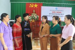 Đối thoại để đồng hành với phụ nữ