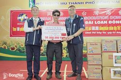 Hiệp hội Thương mại Đài Loan tại Đồng Nai trao quà trung thu cho các tổ chức, trung tâm bảo trợ xã hội trên địa bàn thành phố