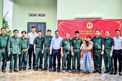 Chư Sê: Bàn giao 2 căn nhà “Nghĩa tình đồng đội” cho hội viên cựu chiến binh
