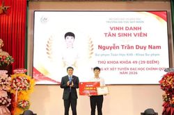 Trường Đại học Quy Nhơn khai giảng năm học 2026-2027