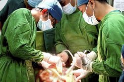 Bệnh viện Đa khoa Khu vực Ninh Hòa cấp cứu trường hợp bị lưỡi dao cắt cỏ văng xuyên thành bụng