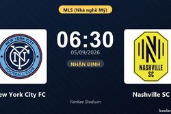 Nhận định New York City FC vs Nashville SC: Chủ nhà tìm lại chiến thắng