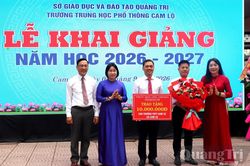 Các cơ sở giáo dục tổ chức khai giảng năm học mới 2026-2027
