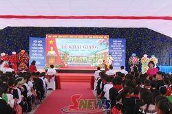 Trường Phổ thông nội trú Tiểu học và THCS Chiềng Khoong khai giảng năm học mới