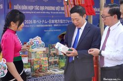 Khai trương khu trưng bày sản phẩm đặc trưng Việt Nam - Nhật Bản