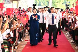 Phó Thủ tướng Phạm Thị Thanh Trà dự lễ khánh thành trường liên cấp biên giới ở Huế