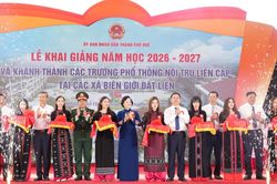Hai trường nội trú liên cấp tại A Lưới chính thức đi vào hoạt động