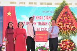 Đại tướng Nguyễn Trọng Nghĩa dự lễ khai giảng năm học mới tại Tây Ninh