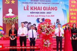 Tuyên Quang: Lâm Bình rộn ràng khai giảng năm học 2026-2027