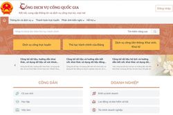 9 dịch vụ công của NHNN chuyển sang Cổng Dịch vụ công quốc gia
