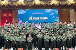 Trường Văn hóa CAND V khai giảng năm học mới