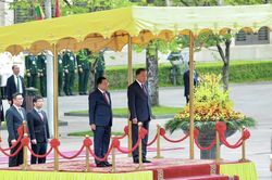 Tổng Bí thư, Chủ tịch nước Tô Lâm chủ trì lễ đón Tổng thống Myanmar thăm Việt Nam