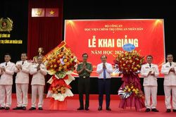 Các học viện, trường CAND tổ chức khai giảng năm học mới