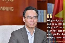Hướng tới nền giáo dục thực chất, công bằng và vì người học
