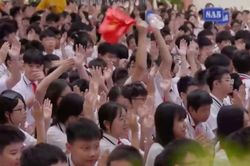 Trường THCS Lê Ngọc Hân chào đón khai giảng thứ 105