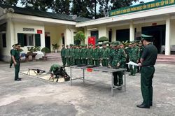 Kiểm tra toàn diện công tác biên phòng tại Đồn Biên phòng Ngọc Côn