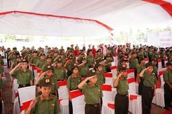 Trường Văn hóa Công an nhân dân VI khai giảng năm học đầu tiên