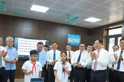 Trưởng Ban Tổ chức Trung ương Nguyễn Duy Ngọc dự Lễ khánh thành Trường Tiểu học, THCS và THPT Minh Châu