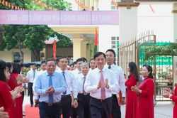 Lãnh đạo Trung ương và thành phố Hà Nội dự lễ khai giảng năm mới 2026-2027