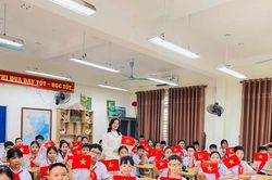 Rộn ràng ngày khai trường ở Quốc Oai